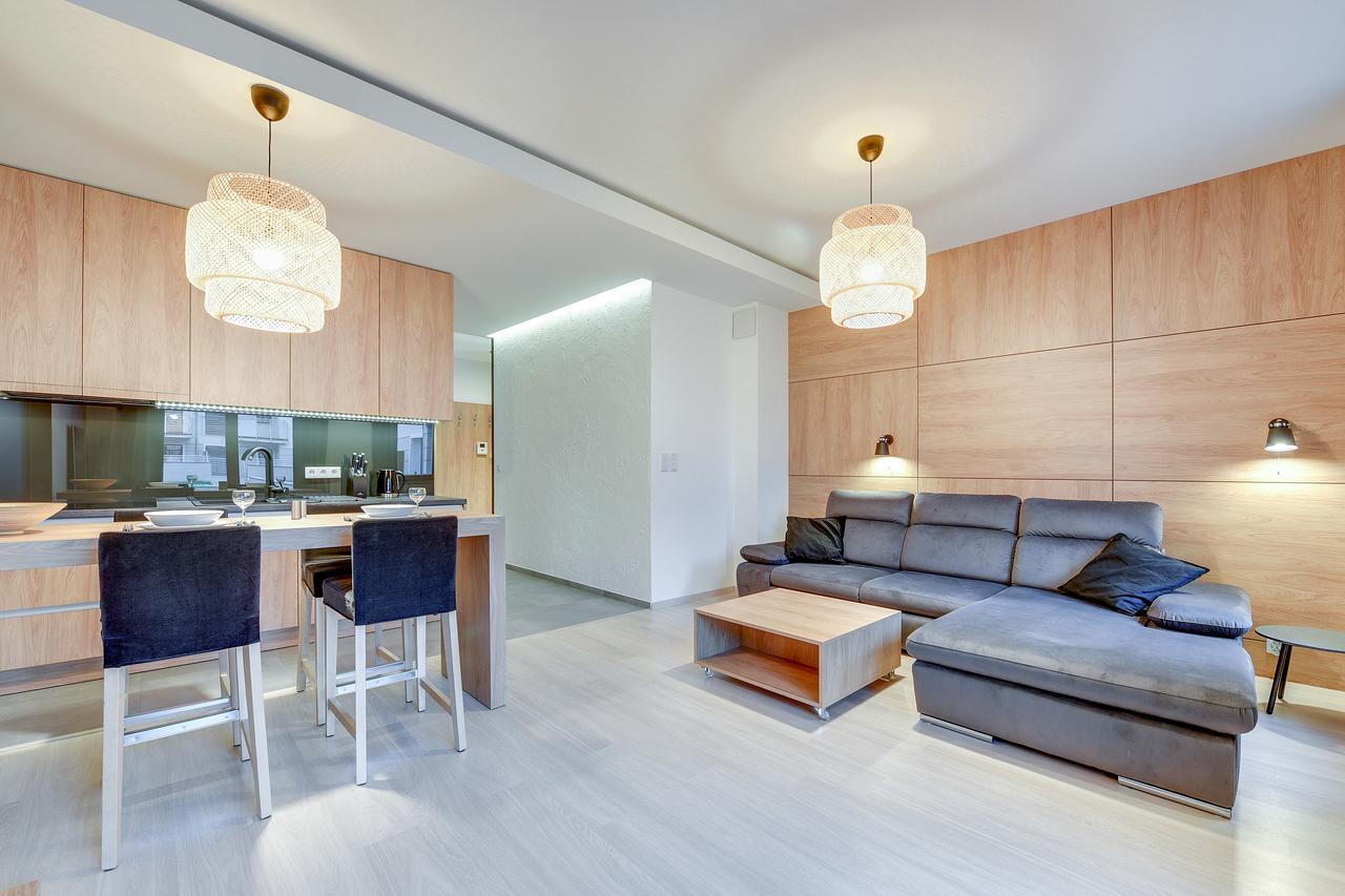 Rent A Flat Beach Apartments - Wypoczynkowa St. กดัญสก์ ภายนอก รูปภาพ